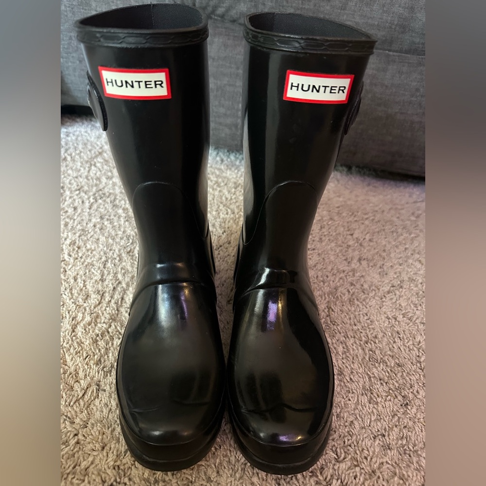 Hunter Boots | Women’s Original Short Gloss Rain Boot, size 8